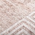 Miniatyrbild 5 av 7: vidaXL Matta tvättbar 190x300 cm beige halkfri Beige