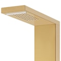 Miniatyrbild 5 av 9: vidaXL Duschpanel rostfritt stål 201 guld