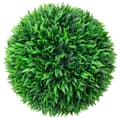 vidaXL Konstgjorda buxbombollar 2 st 38 cm Grön