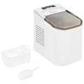 Miniatyrbild 2 av 10: vidaXL Ismaskin 1,4 L 15 kg / 24 h vit Vit