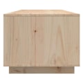 Miniatyrbild 7 av 9: vidaXL Soffbord 110x50x40 cm massiv furu Brun