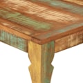 Miniatyrbild 5 av 8: vidaXL Matbord 110x52x76 cm massivt återvunnet trä Flerfärgsdesign