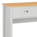 Miniatyrbild 6 av 8: vidaXL Konsolbord grå 97x35x76 cm grå