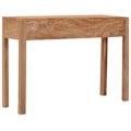 Miniatyrbild 4 av 9: vidaXL Avlastningsbord 110x35x75 cm massiv teak Brun