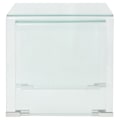 Miniatyrbild 5 av 6: vidaXL Satsbord 2 st bord härdat klarglas Transparent