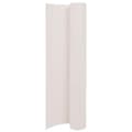 vidaXL Insynsskydd 110x400 cm vit Vit