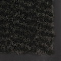 Miniatyrbild 5 av 5: vidaXL Dörrmattor 2 st rektangulär tuftad 80x120 cm svart Svart