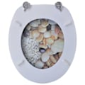 Miniatyrbild 6 av 10: vidaXL Toalettsitsar med lock 2 st MDF klapperstenar multifärg
