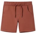 vidaXL Barnshorts med snöre brun 128 Brun