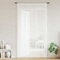 vidaXL Trådgardiner 2 st 140x250 cm vit Vit