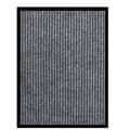 vidaXL Dörrmatta grårandig 60x80 cm grå
