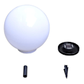 Miniatyrbild 4 av 5: vidaXL Utomhuslampor 2 st LED 40 cm med markspett Vit
