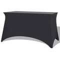 vidaXL Bordsöverdrag stretch 2 st antracit 183x76x74 cm Antracit