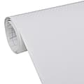 vidaXL Bilfoliering 3D vit 100x150 cm Vit