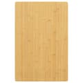 vidaXL Bordsskiva 60x100x1,5 cm bambu Brun