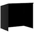 Miniatyrbild 3 av 10: vidaXL Hammockskydd 2 delar 10 öljetter 2 dragkedjor 255x145x170 cm Svart