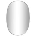 vidaXL Väggspegel silver 60x40 cm Silver
