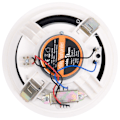 Miniatyrbild 4 av 6: vidaXL Inbyggnadshögtalare med diskant tak/vägg 2 st 360 W Vit