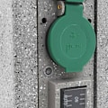 Miniatyrbild 6 av 6: vidaXL Utomhusuttag med skymningssensor pelare plast