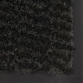 Miniatyrbild 4 av 4: vidaXL Dörrmatta rektangulär tuftad svart 80x120 cm Svart
