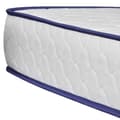 vidaXL Madrass med memoryskum 200 x 120 17 cm Vit