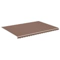 vidaXL Markisväv brun 5x3,5 m Brun