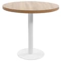 vidaXL Bistrobord ljusbrun 80 cm MDF Brun