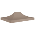 Miniatyrbild 6 av 6: vidaXL Tak till partytält 4x3 m taupe 270 g/m² Taupe