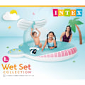Miniatyrbild 3 av 3: INTEX Barnpool val med vattenspridare 201x196x91 cm Flerfärgsdesign