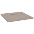 vidaXL Duschkar SMC brun 80x80 cm Brun