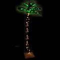 Miniatyrbild 3 av 10: vidaXL Palmträd med LED varmvit 96 LEDs 180 cm Vit
