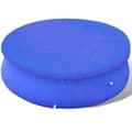 vidaXL Poolöverdrag PE runt 450 - 457 cm 90 g/m² Blå