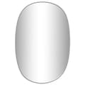 vidaXL Väggspegel silver 50x35 cm Silver