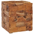 Miniatyrbild 8 av 10: vidaXL Förvaringspall massiv teak Brun