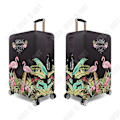 Miniatyrbild 3 av 4: TD® Cover case elastisk box cover resväska skydd resväska vagn väska jacka förtjockning flamingo flamingo mönster