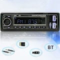 Miniatyrbillede 3 af 4: TD® Autoradio Bluetooth 12V MP3-afspiller smart bluetooth håndfri U-disk stik kort autoradio FM lydkvalitet uden tab.