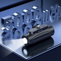 Miniatyrbillede 3 af 4: TD® Powerbank 5000mAh Trådløs bærbar oplader Mini nødkraftbank kompakt