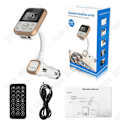 Miniatyrbild 3 av 4: TD® Multifunktion Bil Bluetooth-sändare USB-laddare Telefonsamtal Handsfree-kit Iphone Android FM-adapter