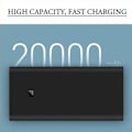 Miniatyrbillede 3 af 4: Batteri Ekstern Bærbar Oplader TD® Ultra Hurtig Opladning 20000mAh Kompatibel med Smartphone/Tablet USB-C iPhone Android Robuste