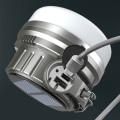 Miniatyrbillede 4 af 4: Campinglampe TD® Justerbar med 6 hastigheder Langtidsholdbart batteri Udendørs lys