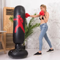 Miniatyrbillede 4 af 4: TD® Punching Boxersøjle 1.6M Oppustelig Slagpose - sort