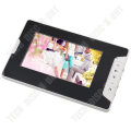 Miniatyrbild 4 av 4: TD® 7-tums videointercomdörrklocka, bekväm HD-LCD-videointercom, dörrklocka för utomhusövervakning
