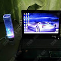 Miniatyrbild 3 av 4: Bluetooth-högtalare TD® - Färgglad bärbar högtalare - Vattentålig - 3D-ljud - Lysande LED-lampor Färgad