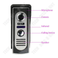 Miniatyrbild 3 av 4: TD® 7-tums videointercomdörrklocka, bekväm HD-LCD-videointercom, dörrklocka för utomhusövervakning