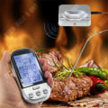 Miniatyrbillede 2 af 4: TD® Trådløs grilltermometer Elektronisk madtermometer Barbikue Kødtermometer Vandtæt køkkentermometer