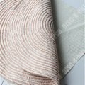 Pikkukuva 4 / 4: Pyöreä matto - TD® - 40cm - Polyesteri - Vaaleanruskea - Moderni ljusbrun