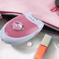Miniatyrbillede 3 af 4: TD® To elektrisk epilator til damer, 2-i-1 hårfjerner og barbermaskine
