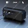 Miniatyrbild 3 av 4: TD® X8 TWS bluetooth högtalare IPX7 vattentät självlysande dubbelhögtalare subwoofer utomhus trådlöst ljud 3D surround stereo