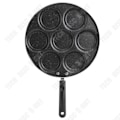 Miniatyrbild 4 av 4: TD® 7-håls non-stick stekpanna Stekt ägg Köksredskap -LAT