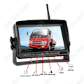 Miniatyrbild 4 av 4: TD® 720P trådlös WIFI backup kamera 7 tum lastbil digital signal display HD nattseende vattentät